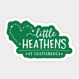 Little Heathens Chattanooga Club Shirt T-Shirt Sticker